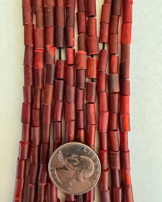Red Horn, 9x5mm tube mixed size, 15