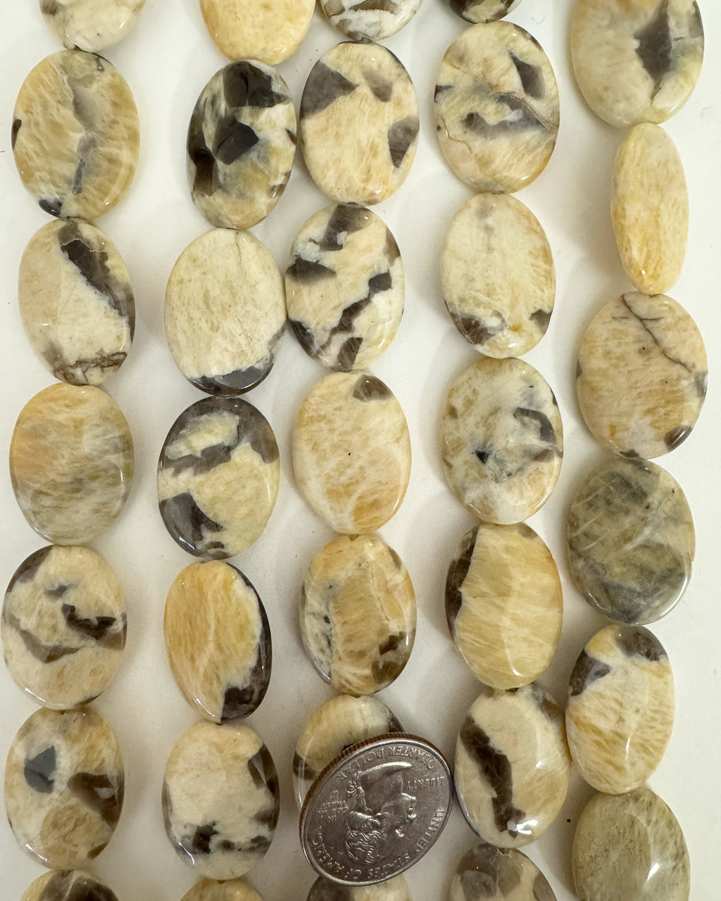 natural feldspar graphic jasper, 25x17x7mm shape mix, 15