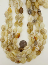 yellow opal, 18x12x6mm oval, 15" strand, sold per strand
