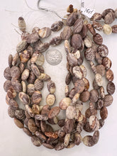 brown banded jasper, 19x14x7mm oval, 15" strand, sold per strand (batch 1)