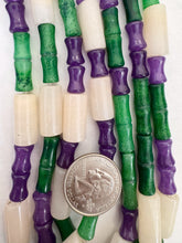 peach quartz green enhanced quartz purple enhanced quartz, 11-20mm shape mix, 15" strand, SOLD PER STRAND