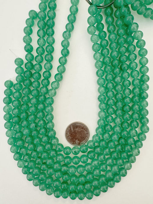 aventurine, 8mm round, 15