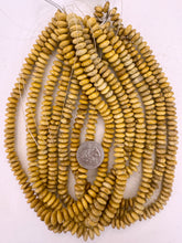 yellow jasper, 9x4mm rondelle, 15" strand, sold per strand (batch 1)
