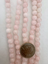 rose quartz, 8mm round, 15" strand,  SOLD PER STRAND