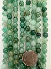 aventurine,  8mm round, 15" strand,  SOLD PER STRAND