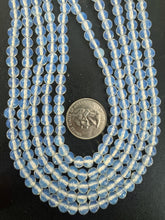 opalite, 6mm faceted round, 15" strand,  SOLD PER STRAND