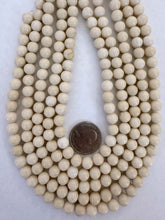 riverstone, 8mm round, 15" strand,  SOLD PER STRAND