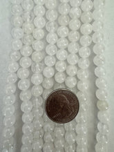 cloudy quartz, 8mm round, 15" strand,  SOLD PER STRAND