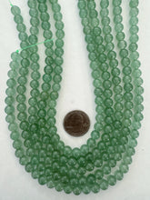 aventurine, 8mm round, 15" strand,  SOLD PER STRAND