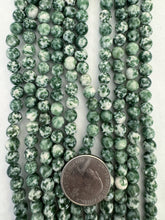 tree agate, 6mm round, 15" strand,  SOLD PER STRAND