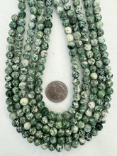 tree agate, 8mm round, 15" strand,  SOLD PER STRAND