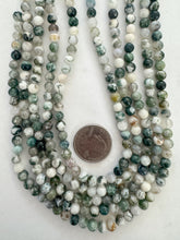 tree agate, 6mm round, 15" strand,  SOLD PER STRAND