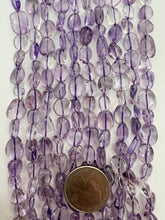 amethyst, 9mm tumbled nugget mix, 15" strand,  SOLD PER STRAND