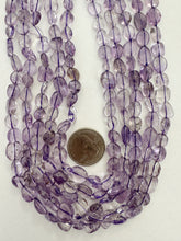amethyst, 9mm tumbled nugget mix, 15" strand,  SOLD PER STRAND