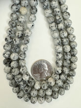 serpentine, 8mm round, 15" strand, sold per strand