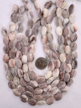 blood vein quartz, 17x12x6mm oval, 15" strand,  SOLD PER STRAND