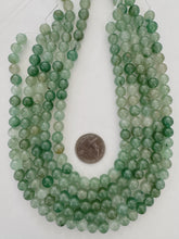 mixed tone aventurine, 8mm round, 15" strand,   SOLD PER STRAND