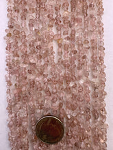 rose quartz, 4-9mm nugget mix, 15" strand,   SOLD PER STRAND
