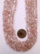 rose quartz, 4-9mm nugget mix, 15" strand,   SOLD PER STRAND