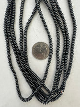 hematite, 4x2mm rondelle, 15" strand, SOLD PER STRAND