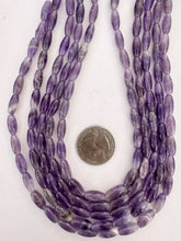 cape amethyst, 12x5mm bowed tube, 15" strand,  SOLD PER STRAND (batch 1)