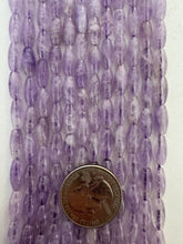 cape amethyst, 12x5mm bowed tube, 15" strand,  SOLD PER STRAND (batch 4)