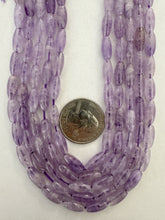 cape amethyst, 12x5mm bowed tube, 15" strand,  SOLD PER STRAND (batch 4)