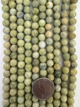 BC jade, dull finish, 8mm round, 15" strand,   SOLD PER STRAND