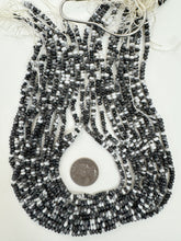 mexican zebra jasper, 4x2mm rondelle, 15" strand, sold per strand