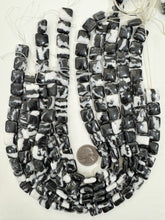 mexican zebra jasper, 14x14x5mm square, 15" strand, sold per strand