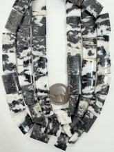 mexican zebra jasper, 20x14x4mm rectangle, 15" strand, sold per strand