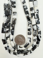 mexican zebra jasper, 12x8x3mm rectangle, 15" strand, sold per strand