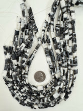 mexican zebra jasper, 12x8x3mm rectangle, 15" strand, sold per strand