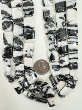 mexican zebra jasper, 20x15x5mm rectangle, 15" strand, sold per strand