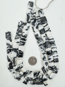 mexican zebra jasper, 20x15x5mm rectangle, 15" strand, sold per strand