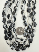 mexican zebra jasper, 16x12x4mm horse eye, 15" strand, sold per strand