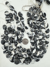 mexican zebra jasper, 19x14x6mm oval, 15" strand, sold per strand (batch 1)