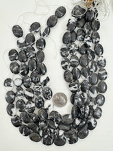 mexican zebra jasper, 19x14x6mm oval, 15" strand, sold per strand (batch 2)