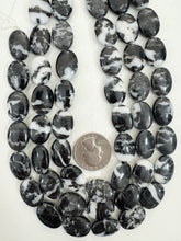 mexican zebra jasper, 18x13x6mm oval, 15" strand, sold per strand (batch 1)