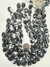 mexican zebra jasper, 18x13x6mm oval, 15" strand, sold per strand (batch 1)