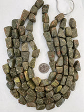 apple jasper, 20mm tumbled nugget, 15" strand,  SOLD PER STRAND