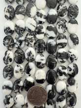 mexican zebra jasper, 18x13x6mm oval, 15" strand,  SOLD PER STRAND