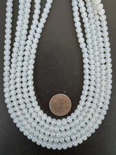opalite, 6mm round, 15" strand,  SOLD PER STRAND (more opaque batch)