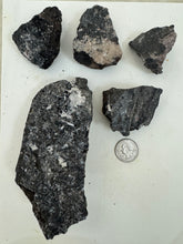 raw and unfinished natural stone, 2.25 pound 5 piece lot, for lapidary or mineral sample display use, no holes