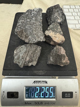 raw and unfinished natural stone, 2.25 pound 5 piece lot, for lapidary or mineral sample display use, no holes