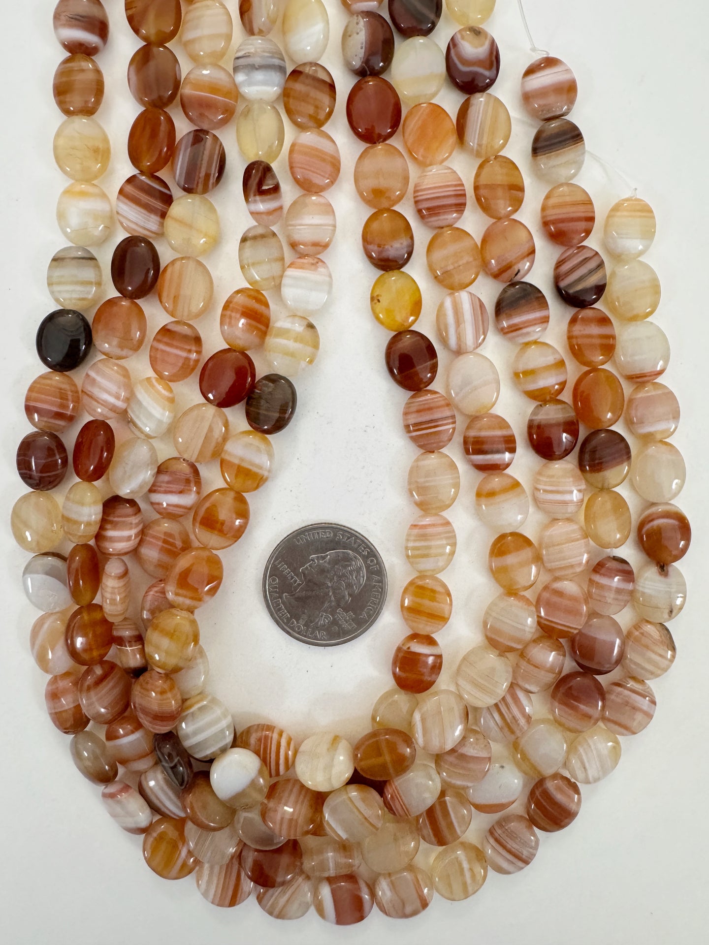 red sardonyx, 12x9x5mm oval, 15