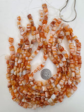 red sardonyx , 10x10x4mm square, 15" strand, sold per strand (batch 2)
