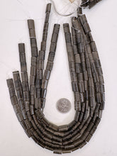 black antique jasper , 14x12x5mm rectangle, 15" strand, sold per strand