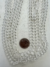 quartz, 6mm round, 15" strand, SOLD PER STRAND