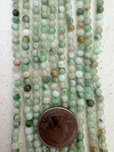 chrysoprase, 4mm round, 15" strand,   SOLD PER STRAND